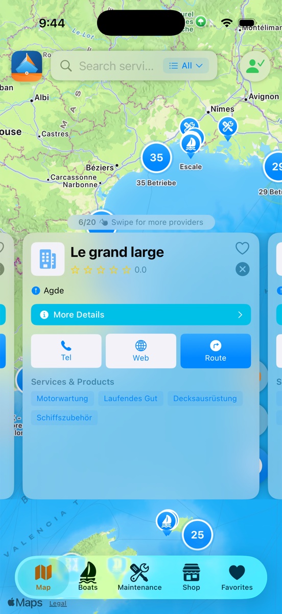 Service partners with real reviews