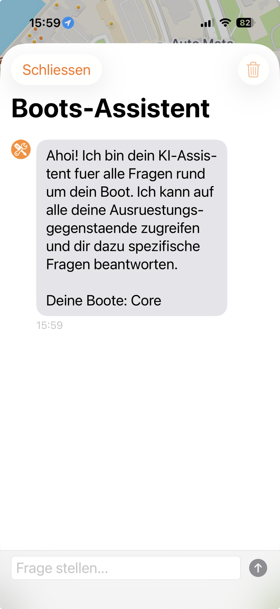 KI-Assistent mit Bootswissen